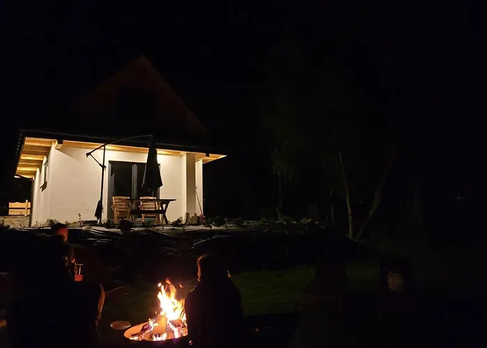 Widokówka Domek alpejski