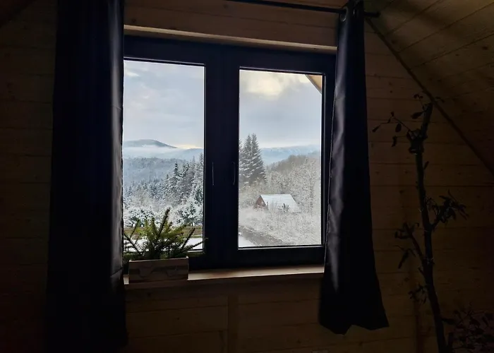 Widokówka Domek alpejski Zawoja